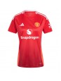 Manchester United Rasmus Hojlund #9 Replika Hemmakläder Dam 2024-25 Kortärmad
